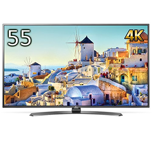 LG 55型 4K 液晶テレビ 55UJ6100 ネット動画対応 外付HDD録画